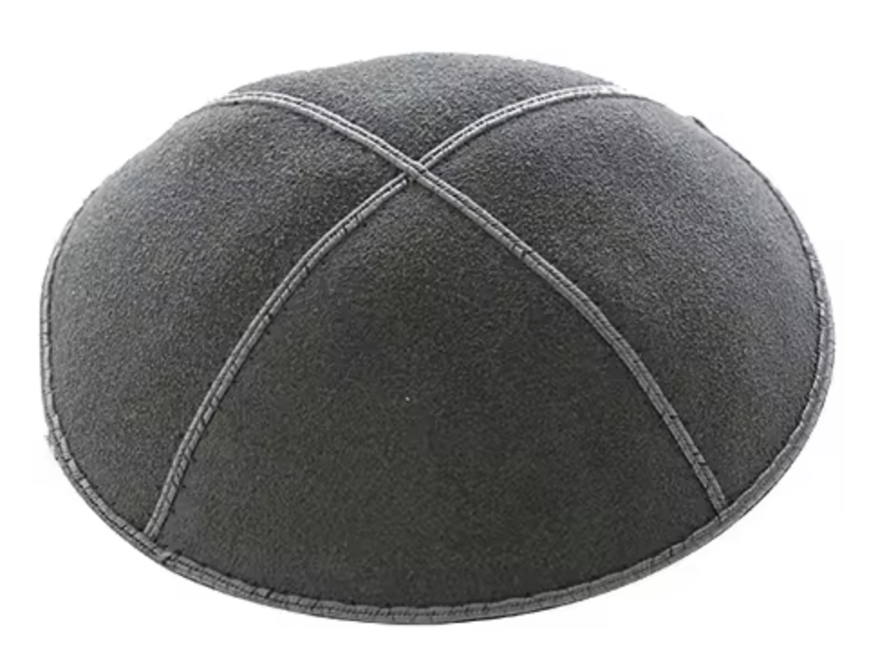 Kippa Cérémonie Or & Blanc
